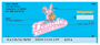 It's Happy Bunny Girly Personal Checks