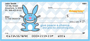 It's Happy Bunny Peace Personal Checks