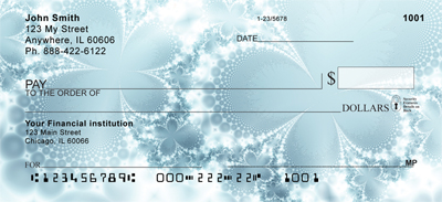 idoscope view of icy frost gives you four images with details as magnificent as a snowflake.