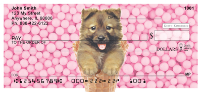 More Gelato Pups Keith Kimberlin Personal Checks 