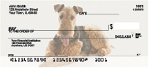 Airedale Terrier Personal Checks