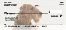 Airedale Terrier Personal Checks