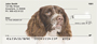 More English Spaniels Personal Checks