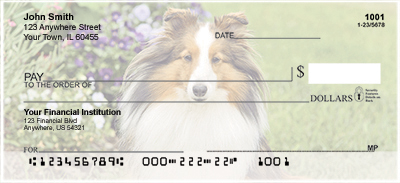 Shetland Sheepdog Personal Checks 