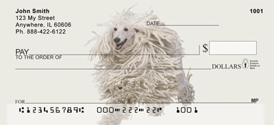 Standard Poodles Personal Checks