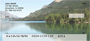 Mountain Lake Reflections Personal Checks