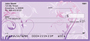 Stylistic Filigree Personal Checks