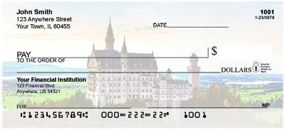 These beautiful European Castles grace your European Castle Personal Checks, and remind you of the beauty of Europe every day.