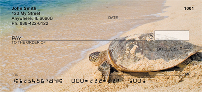 also have matching address labels to go with these checks.  