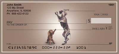 Your Inner Pup Yoga Dogs Personal Checks 