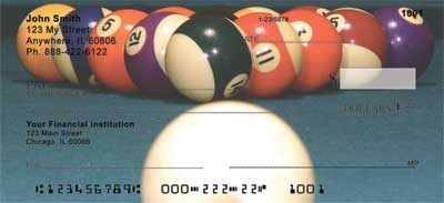 illiards.  Great checks for pool players!  