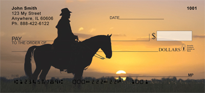 also have matching address labels to go with these checks. 