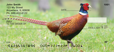 Wild Pheasant Personal Checks