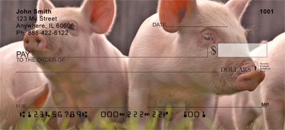 Pigs in the Barn Yard Checks