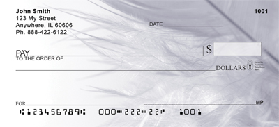 Swan Feathers Checks