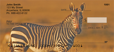 Zebras at Sunset