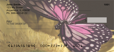 Butterfly Perspective Personal Checks 