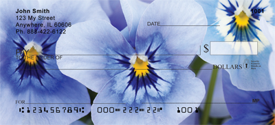 Pansy Parade Personal Checks