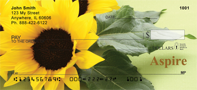iews of  these beautiful flowers will inspire you each time you use your checks.
