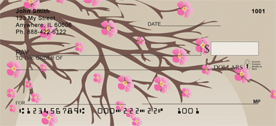  innocence, spring and simplicity. We are pleased to also offer matching return address labels to go with your checks. 