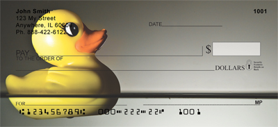Rubber Ducky Personal Checks 