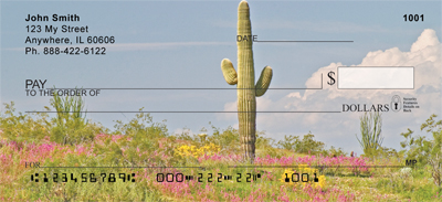 Desert Cactus Checks