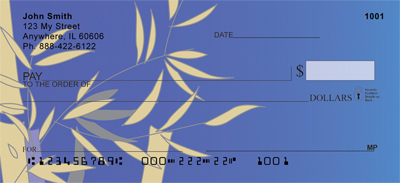 e pleased to also offer matching return address labels to go with your checks. 