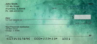 Going Green Personal Checks