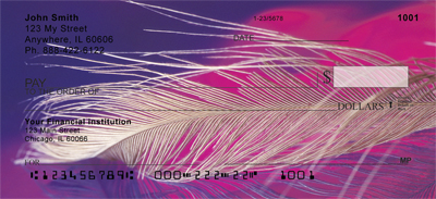 Golden Feather Personal Checks