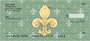 Fleur-de-lis Personal Checks