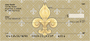 Fleur-de-lis Personal Checks