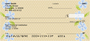 Open Blossoms Personal Checks