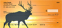 Deer Sunset Silhouettes Personal Checks