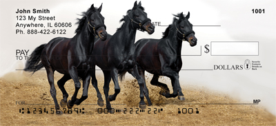 Black Stallions Checks