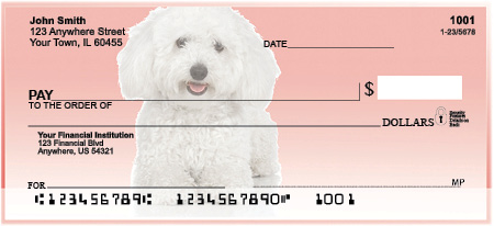 Adorable Bichons Personal Checks