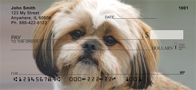 Llasa Apso Puppy Personal Checks