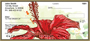 Hibiscus - Colorful Watercolor Personal Checks