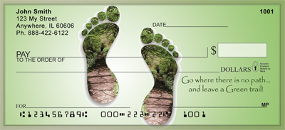 Leave A Green Trail Personal Checks