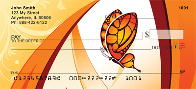 Butterfly Spotlight Personal Checks