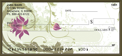 Florentine Blossoms Personal Checks
