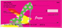 Hot Pink And Saucy Personal Checks