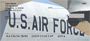 On Metal Air Force Personal Checks