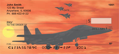 The Military Never Sleeps Personal Checks