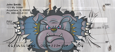 Bulldog Rippin N Roarin 1 Personal Checks