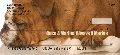 Bulldogs With Marine Attitude No 2 Personal Checks