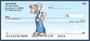 Navy Fun Personal Checks