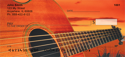For Guitar Lovers Personal Checks