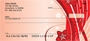 Filigree Floral And Lace Abstract Personal Checks