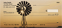 Windmills On Western Plains Personal Checks