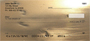 Footprints In The Sand Personal Checks